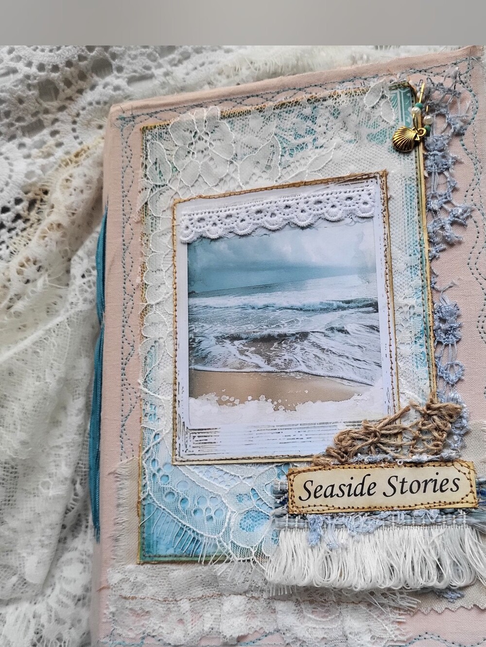 Seaside Stories Beach-Themed Junk Journal